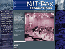 Tablet Screenshot of nitrax.nostramusic.com